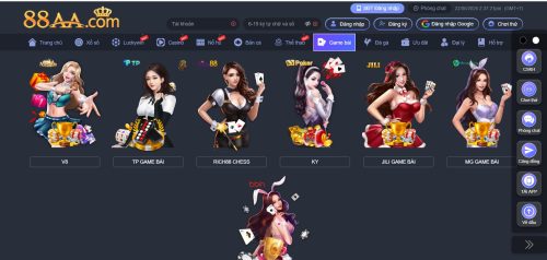 Khám phá thế giới game bài 88AA – Sân chơi đổi thưởng 2025